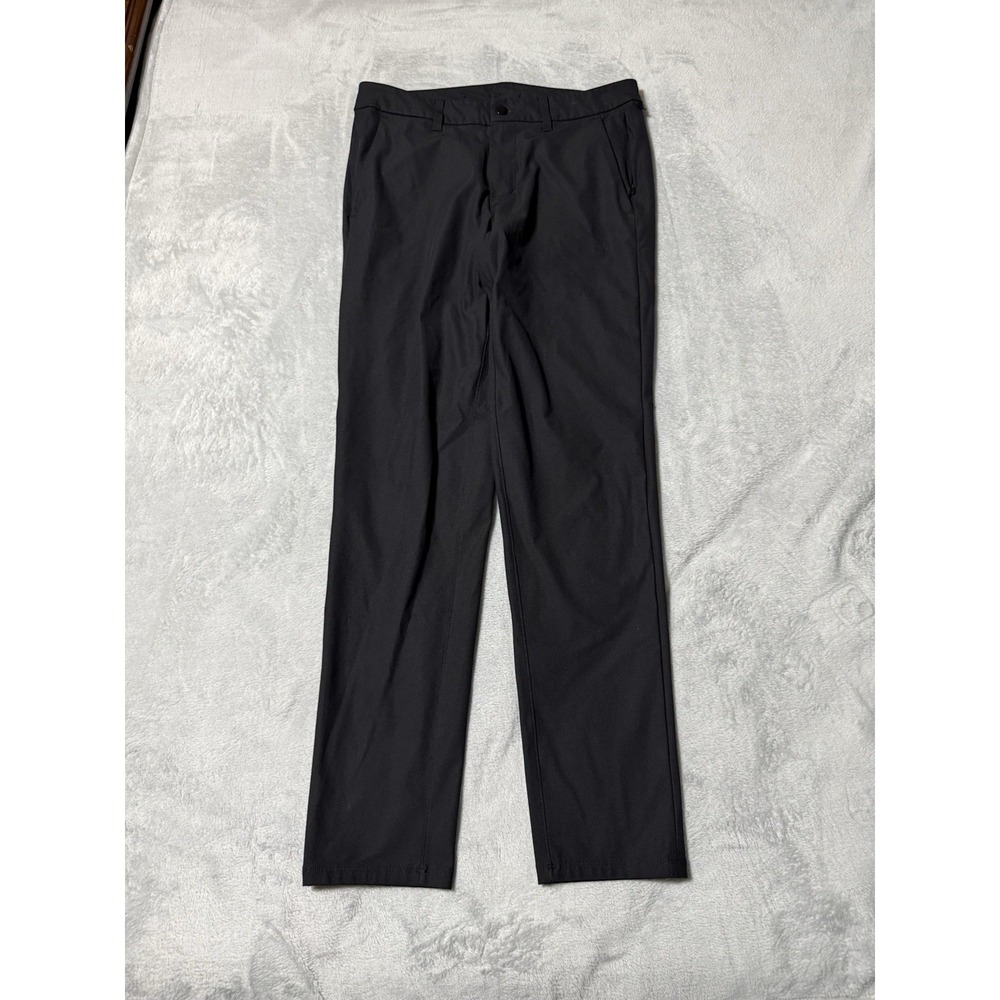 Lululemon Pants Mens 32 Black ABC Commission Slim Warpstreme Chino 32x31